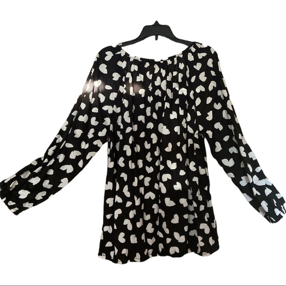 MICHAEL Michael Kors Tops - COPY - White print Michael Kors Blouse NWT